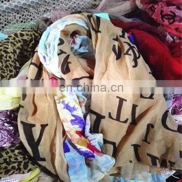 used clothing wholesale silk scarf second hand clothes