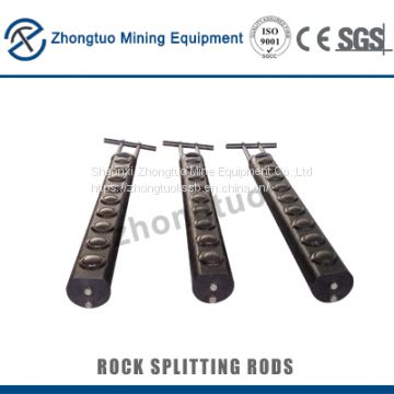 piston rock splitter|Piston rock separation equipment for large pore size high tonnage split