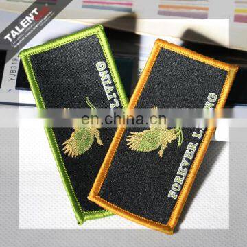 Custom Fashion Design Woven Embroidery Patches Badge for Clothings photo-2