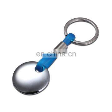 Classical Round Logo Silicone key chains