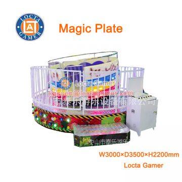 Zhongshan hot selling amusement theme park Turning Tagada Magic Plate