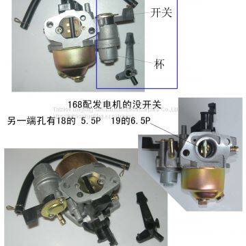 GX120 GX160 GX200 168F 170F 5.5HP 6.5HP， engineWater pump generator carburetor ，generator spare parts