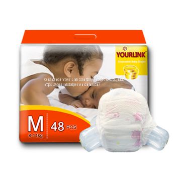 Breathable super soft factory price fast delivery ultra thin diaper baby free sample China