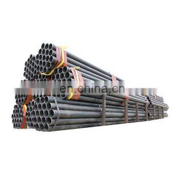 ASTM A53 SCH40 BLACK ERW STEEL PIPE WITH DIFFERENT DIMENSIONS