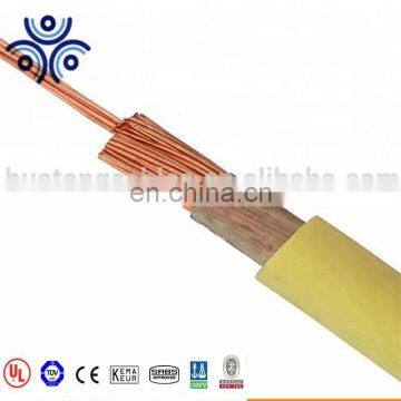 VDE Standard Leading wire Rubber insulation and sheath 50 sq welding cable