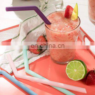 High Quality Colorful Silicone Drinking Straws