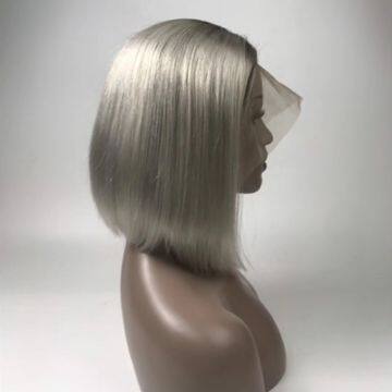 Handmade Full Lace Wig 100% Natural Human Hair Ombre Color photo-4