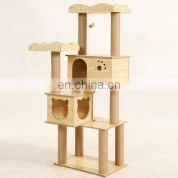 Large Cat Climbing Frame Wholesale Cat Litter Cat Tree Multi-storey Wooden Cat Scratching Post Cat Toy Cat Jumping Platform photo-4