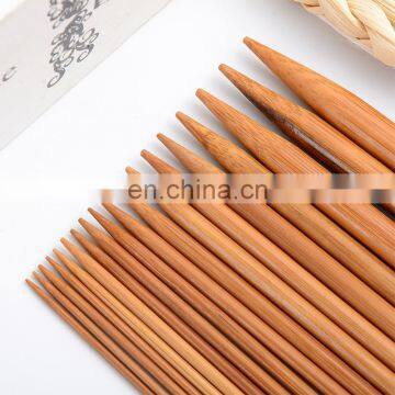 Yarn Craftsman cheap price anti slip bamboo crochet knitting needle set for hand knitting sweater manufacture