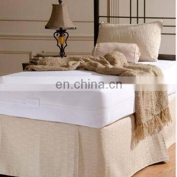 White Knitting Fabric Waterproof Mattress Encasement/Cover Zipper Cover photo-3