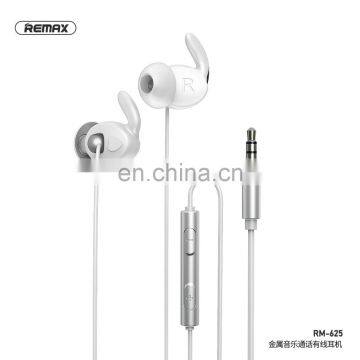 Remax RM-625 New Gold Plated Earbud Earphone With Hi- Res Audio Wired Earphone photo-3