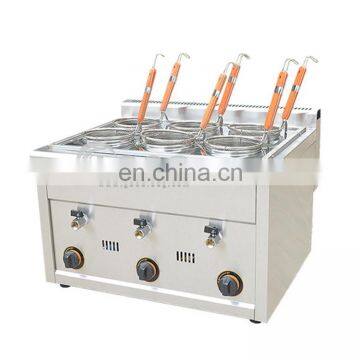 Commercial table top kitchen pasta boiler gas pasta cooker for sale