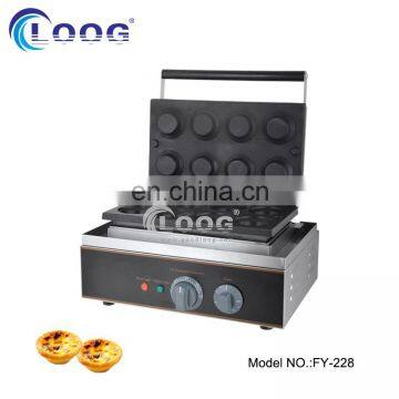 Nonstick Popular Electric Commercial Tart Making Machine Supplier Kitchen Tart Maker Toast Waffle Machine For Tartlet