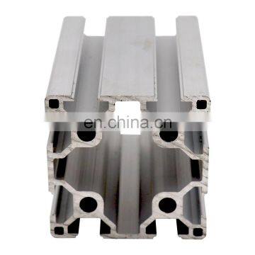 Modular Aluminum profiles for machine guarding partition Machine fame Aluminum extrusions Tubular framing for machine guard