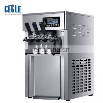 Semi Automatic Crazy Selling Whipped Ice Cream Machine photo-3
