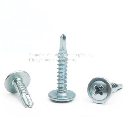 Wafer Head Self-drilling Screws Roofing Screws Drill Point Full Thread