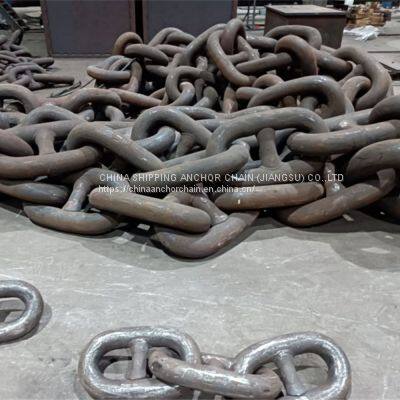 Dia 17.5-162mm Metal Color Self Color Stud Marine Anchor Chain