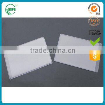 soft PVC plastic file sleeve/clear plastic card sleeves/clear vinyl sleeve