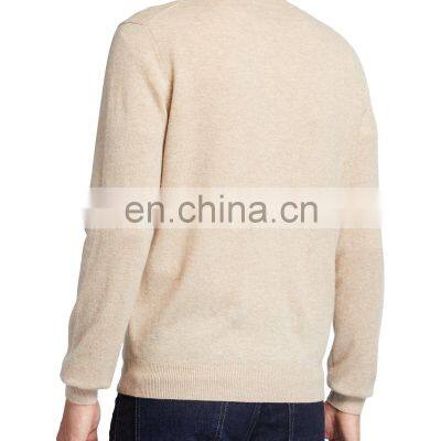 Half Zipper New Men Winter 100% Cashmere High Quality Pullover Sweater photo-4