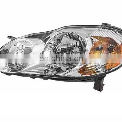 Headlights headlamps for  Toyota Corolla  2003