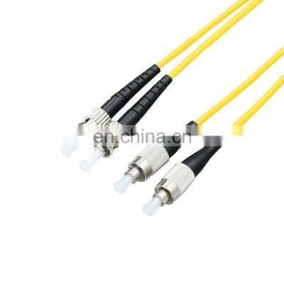 FC UPC ST UPC Duplex Single Mode G657A G652D Optical Fiber Patch Cord Fiber Jumper FC ST Fiber Patch Cord