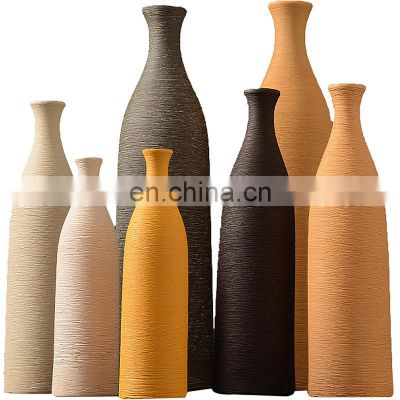 Modern minimalist nordic style ceramic vase decoration decorative vase