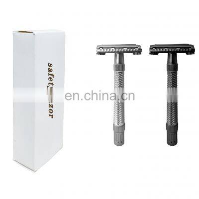 Christmas New Year Adjustable Butterfly Open Body Face Shave Safety Razor photo-5