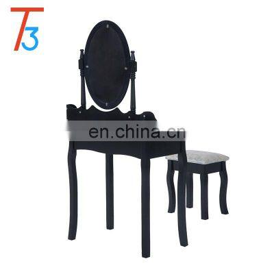 Luxury Vanity Girls Make-up Dresser With Mirror Dressing Table photo-3