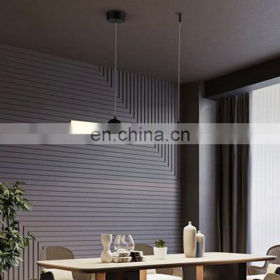 HUAYI Energy Saving Simple Style Living Room Decorative Aluminum Acrylic 14W LED Pendant Light