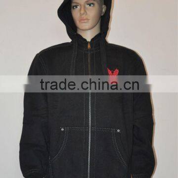 Full zip fleece hoodies sweater