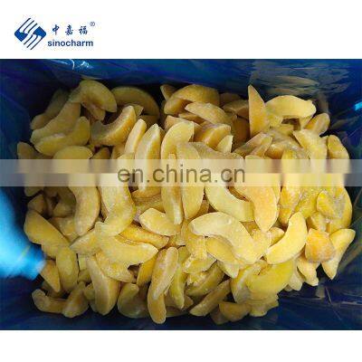 Sinocharm High Quality Frozen Yellow Peach IQF Fresh Peaches photo-4