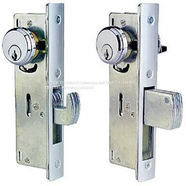 hook latch bolt mortise door lock for aluminium sliding door