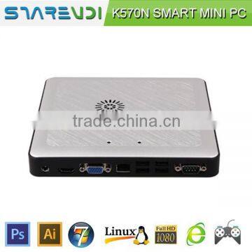 ubuntu mini pc i7 2637M dual core 1.7Ghz 1080p full hd supported sharevdi K570N