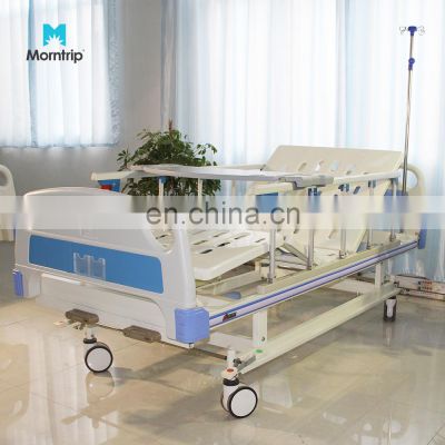 Manufacturer Cheap Price Medical Equipment Height Adjustable Icu 2 Function Bed Baby Elderly Manual Hospital Bed