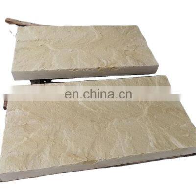 Sandstone Split Finish Decorative wall Panels Factory quarry supply Stone Sales Cheap Yellow Natural Sandstone