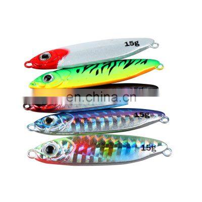 JOHNCOO 7g 10g 15g 18g 25g Jigging Lures Saltwater Jig Fishing Lure Metal Jigging Lure