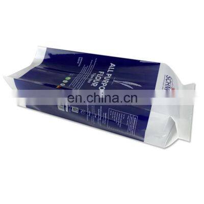 Custom Printed Plastic Food Packaging Side Gusset Pouch Wheat Flour Packing Bag photo-3