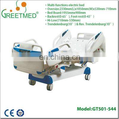 Best Price Patient 4 5 Functions Folding Multifunctional Nursing Hospital Icu Electric Hospital Bed For Sale photo-5