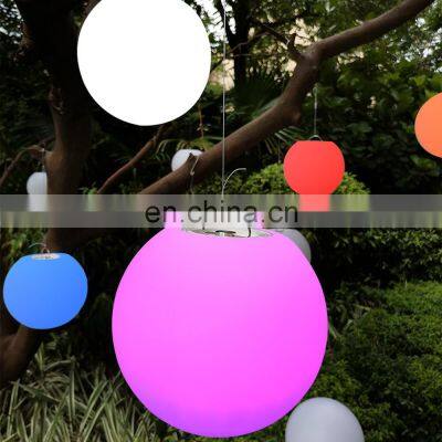 event garden lights indoor outdoor restaurant decorative pendant/Modern Hanging Pendant Light led ball sphere  lighting lamp