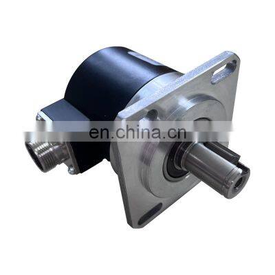 58mm Rotary Encoder Flange Solid Shaft With Flange 8mm Shaft 2048ppr Encoder photo-4