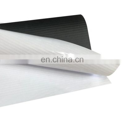 380G PVC Glossy frontlit black back Flex banner printable material (hot lamination,300*500 18*12)