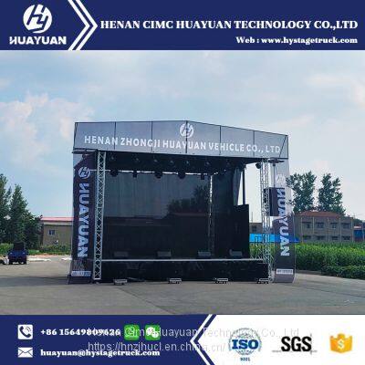HUAYUAN ST315 Hydraulic Portable Events Stage Trailer photo-4