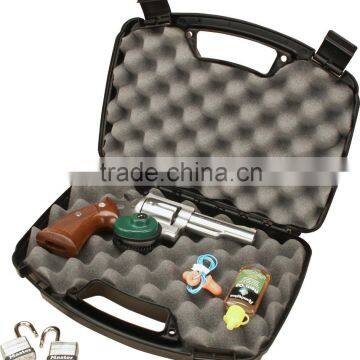Single Handgun Case for up to 6-Inch Revolver (Black),Plastic Pistol Gun Case photo-3