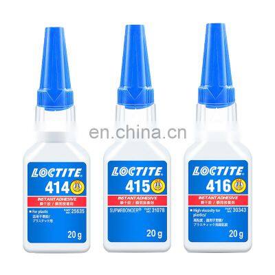 20g Loctiter 414 415 416 Quick Drying Adhesive Metal Plastic Rubber Adhesive Colorless Translucent Super Glue