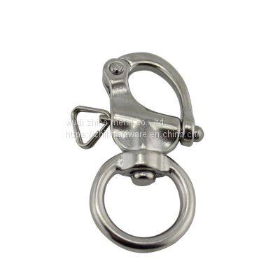 304/316 Stainless Steel Round Swivel Snap Shackle photo-2