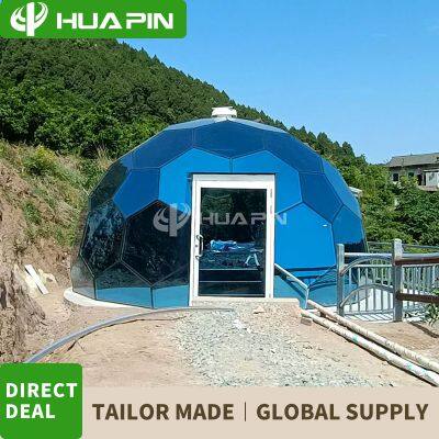 Factory Low Cost 360 Star View Glass Dome China House Igloo Garden Tent