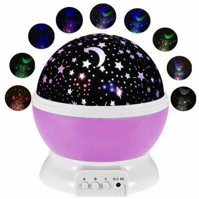 Starry Sky Projector Night Lights Star Moon Projector LED Rotating Night Lamp For Children Bedroom Decoration Baby Gifts