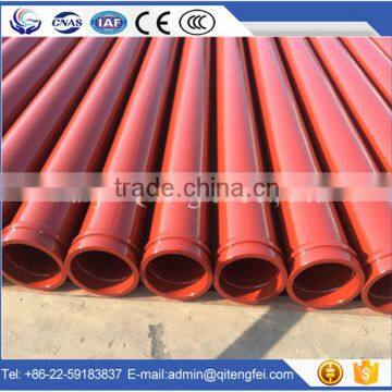 125mm inner diameter concrete pump transport pipe