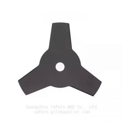 3T Black Grass Trimmer Blades Weed Eater Blade Brush Cutter Blade For Weeding photo-2