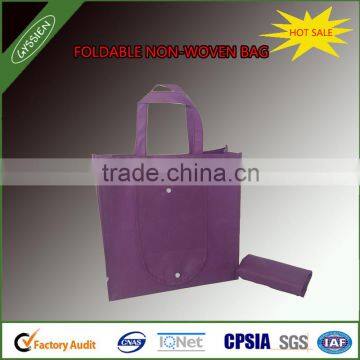 commercial foldable custom non-woven tote bag